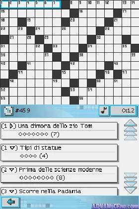 CrossworDS (Europe) (En,Fr,De,Es,It) screen shot game playing